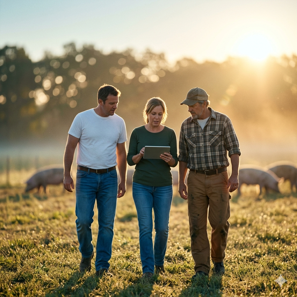 Bilan 2025 : l’algorithme Agrintel génère près de 10$ de gain par 100 kg de porcs 